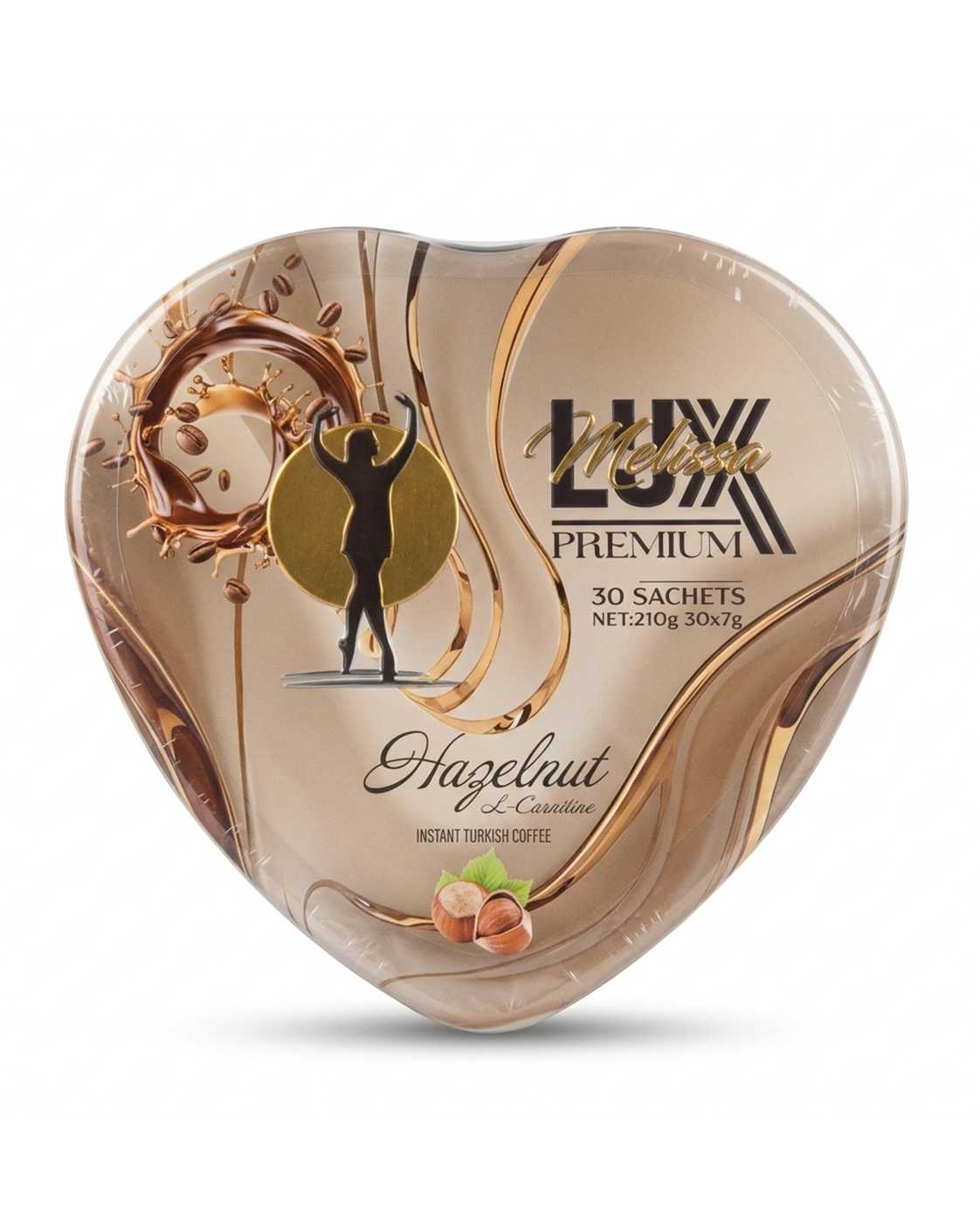Wholesale Slt Slım Lux Coffee Hazelnut L-Carnitine Detox Coffee